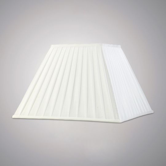 Diyas Lighting - Leela Square Shade White 400mm - ILS20235
