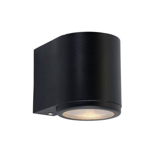 Norlys Mandal 1 Light Down Wall Light Black    
