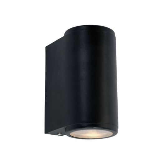 Norlys Mandal 2 Light Up/Down Wall Light Black    