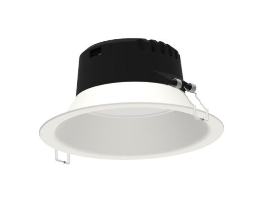 Mantra Medano Round 23.3cm LED Downlight 21W 3000K 1900lm White Cut Out 206mm Driver Included 3yrs Warranty