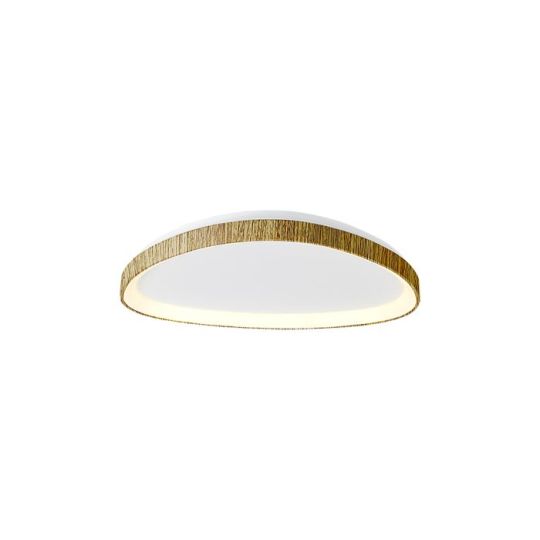 Mantra Niseko Triangular Ceiling 42cm 35W LED 3000K 2300lm Wood 3yrs Warranty