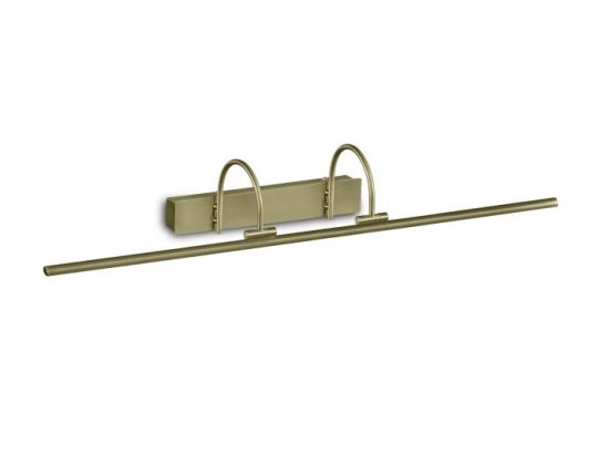 Mantra Paracuru Wall Lamp/Picture Light 18W 3000K 1257lm Antique Brass 3yrs Warranty