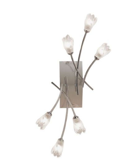 Mantra Pietra Ceiling/Wall Switched 6 Light G9 Polished Chrome