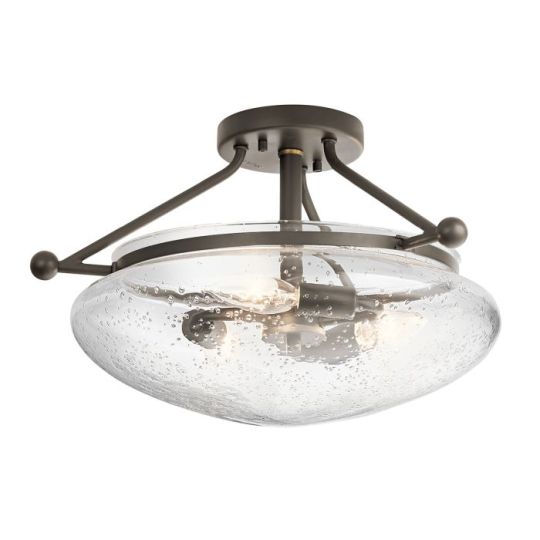 Kichler Belle 3 Light Semi-Flush Mount