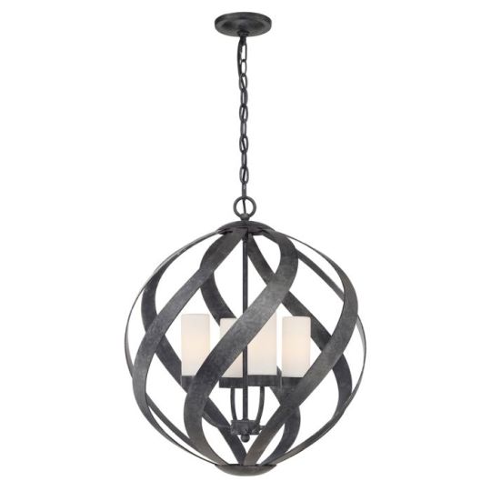 Quoizel Blacksmith 4 Light Outdoor Chandelier