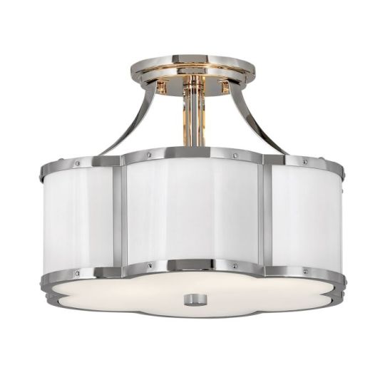 Hinkley Lighting Chance 2 Light Semi-Flush Mount