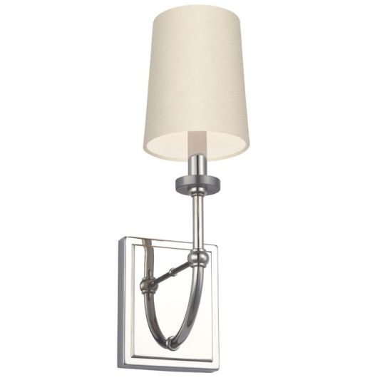 Feiss Felixstowe 1 Light Wall Light - Scallop Shade