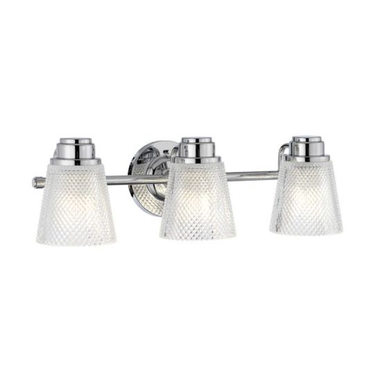 Quintiesse Hudson 3 Light Wall Light