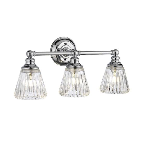 Quintiesse Keynes 3 Light Wall Light