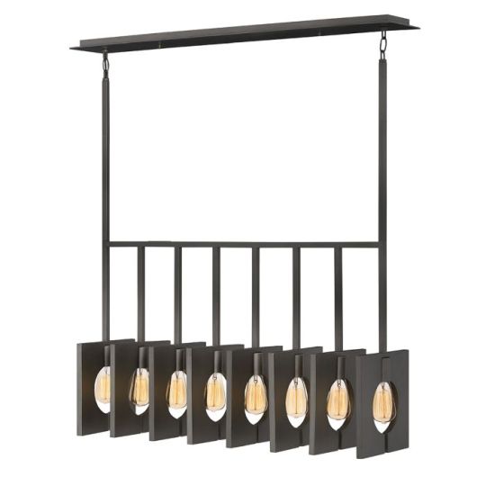 Hinkley Lighting Ludlow 8 Light Pendant - Brushed Graphite