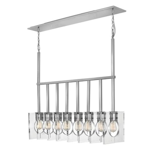 Hinkley Lighting Ludlow 8 Light Pendant - Polished Nickel