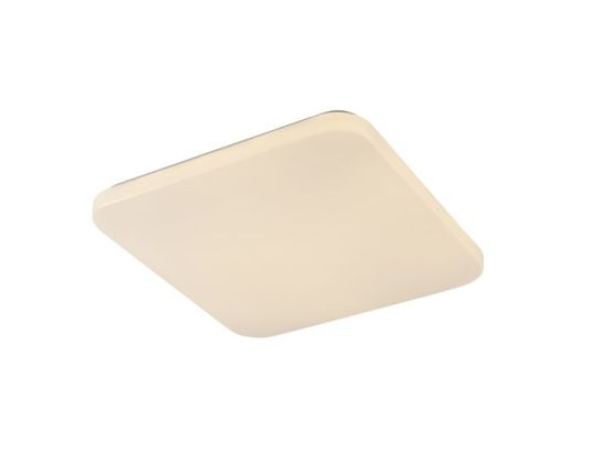 Mantra Quatro II Flush Fitting Square 40cm 45W LED 3000K 2800lm White 3yrs Warranty