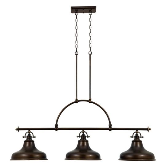Quoizel Emery 3 Light Island Light - Palladian Bronze