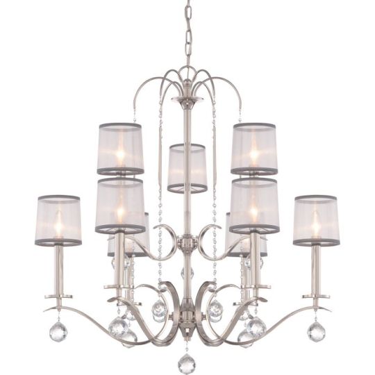 Quoizel Whitney 9 Light Two Tier Chandelier