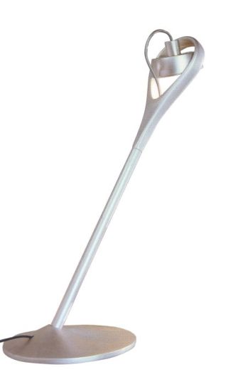 Mantra Rak Table Lamp 1 Light GU10 Ar111 75W Silver Grey