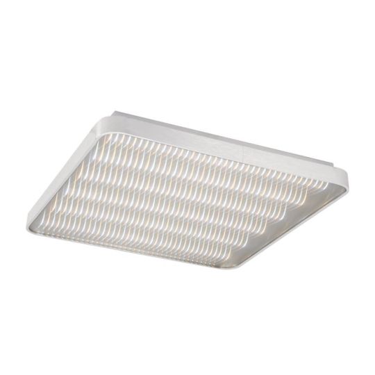 Mantra Reflex Flush 58cm Square 50W LED 3000K + 6000K 3120lm Aluminium / Acrylic 3yrs Warranty