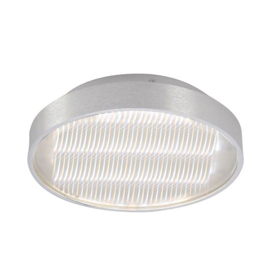 Mantra Reflex Flush 29cm Round 18W LED 3000K + 6000K 1180lm Aluminium / Acrylic 3yrs Warranty