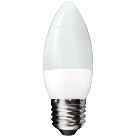 LED 5.5w Pearl Candle Bulb - Screw - Warm White 