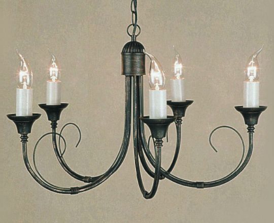 Impex Lighting - Classica Original 5lt Black/Gold