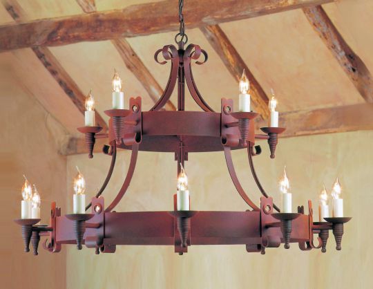 Impex Lighting - Cromwell 15lt Aged