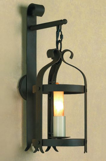 Impex Lighting - Villa 1lt bracket lantern Aged