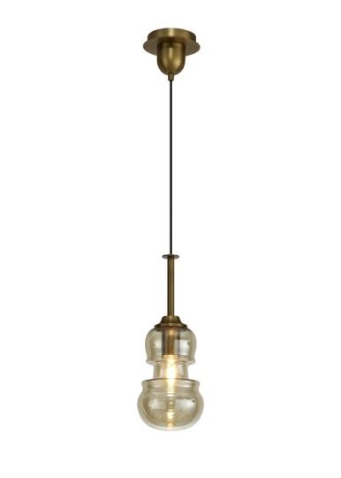 Mantra Sonata Pendant 15cm Round 1 x E27 Bronze