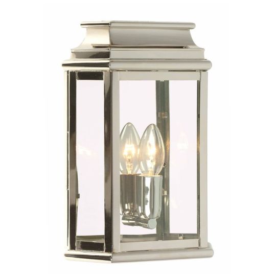 Elstead Lighting St Martins 1 Light Wall Lantern - Polished Nickel