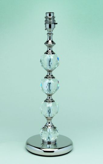 Impex ST02021/N Furth  Series Decorative 1 Light Nickel Table Lamp