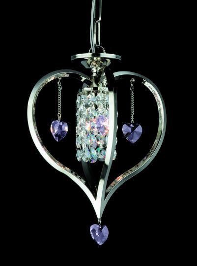 Impex Lighting - VALENTINE CRYSTAL NICKEL