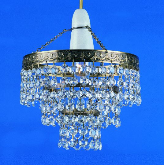 Impex ST09082/01/AB Kiel  Series Decorative 1 Light Antique Brass Ceiling Light