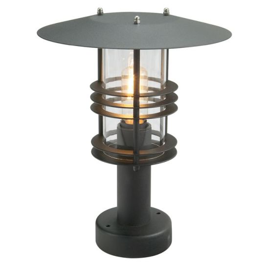 Norlys Stockholm 1 Light Pedestal - Black 