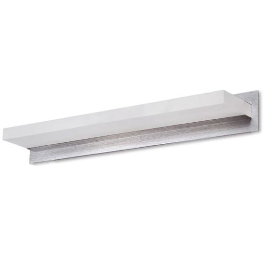 Mantra Tacc?a Wall Lamp 14W LED Large 3000K 900lm Polished Chrome/Frosted Acrylic 3yrs Warranty