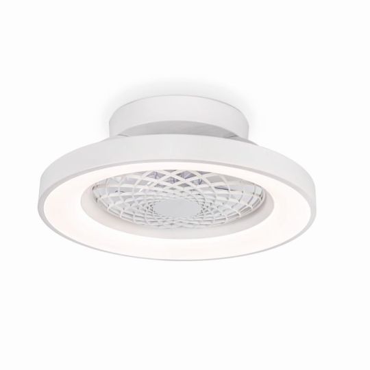 Mantra Tibet Mini 70W LED Dimmable Ceiling Light With Built-In 35W DC Fan c/w Remote Control 3900lm White 5yrs Warranty