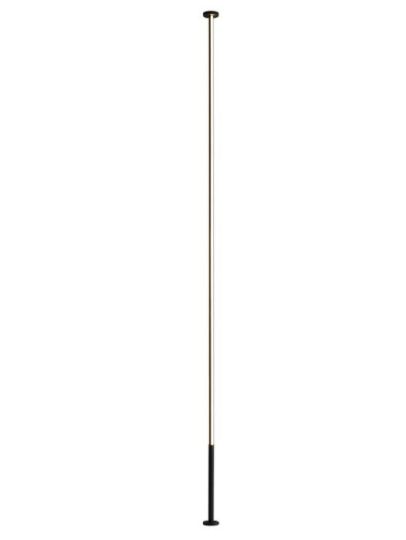 Mantra Vertical Floor Lamp 40W LED 3000K 2400lm Dimmable Black 3yrs Warranty