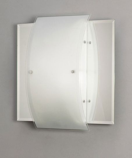 Diyas IL30993 Vito Ceiling/Wall Lamp 1 Light Polished Chrome/Mirror