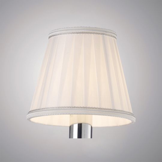 Diyas ILS31218 Willow Clip On Shade White 80/130mm x 110mm