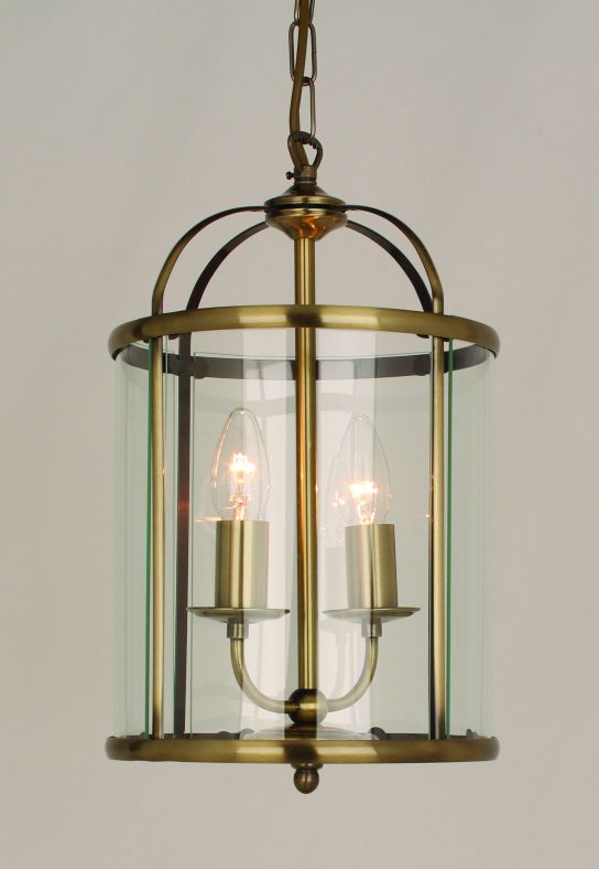 Antique brass sales hall lantern
